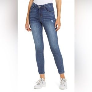 Wit & Wisdom ‘Ab’Solution Luxe Touch High Waist Ankle Skinny Jeans, size 18